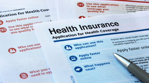 Forms and application for health insurance